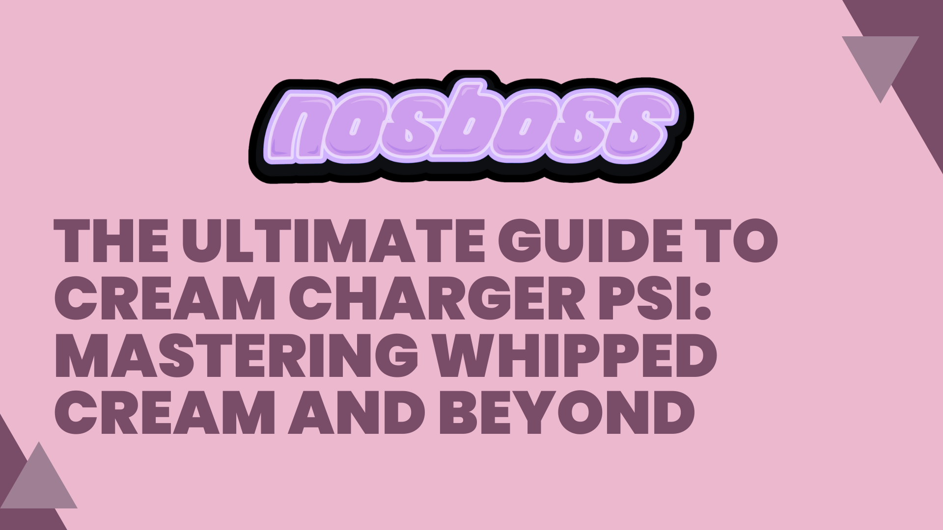 The Ultimate Guide to Cream Charger PSI: Mastering Whipped Cream and Beyond